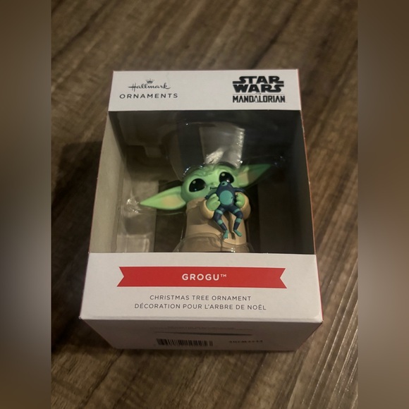 Disney Other - Disney Star Wars Mandalorian Grogu Hallmark Christmas Ornament New in Box